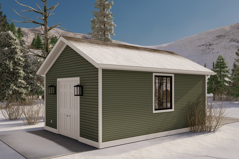 Dream House Plan - Exterior - Other Elevation for Traditional House Plan #1060-161, 0 bath