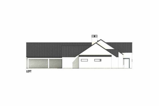 Exterior - Other Elevation for Modern House Plan #1096-35 - 4 bed, 4.5 bath