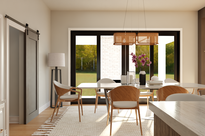 Home Plan - Interior - Dining Room for Farmhouse House Plan #1064-113 - 5 bed, 4.5 bath