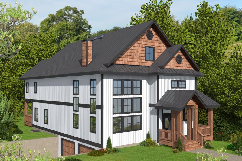 Dream House Plan - Traditional Exterior - Front Elevation Plan #117-912