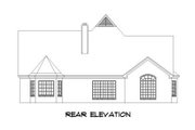 Traditional Style House Plan - 4 Beds 3 Baths 2630 Sq/Ft Plan #424-18 