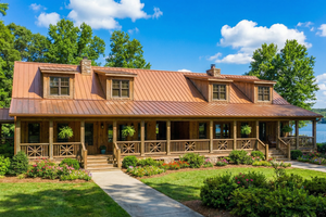 Country Exterior - Front Elevation Plan #17-2564