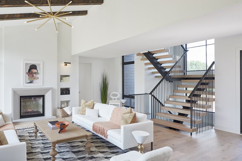 Home Plan - Interior - Family Room 2 for Contemporary House Plan #928-372 - 4 bed, 3.5 bath