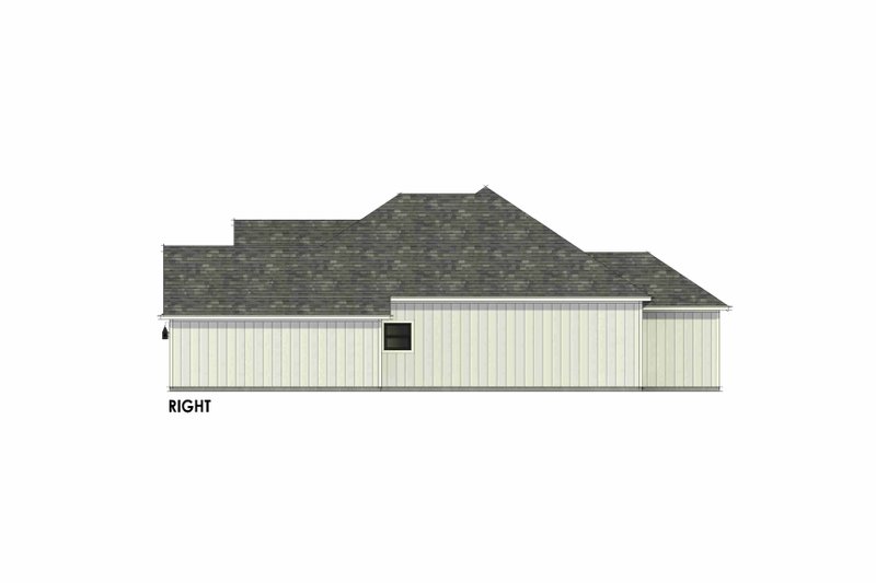 Home Plan - Exterior - Other Elevation 1 for Craftsman House Plan #1096-117 - 3 bed, 2 bath