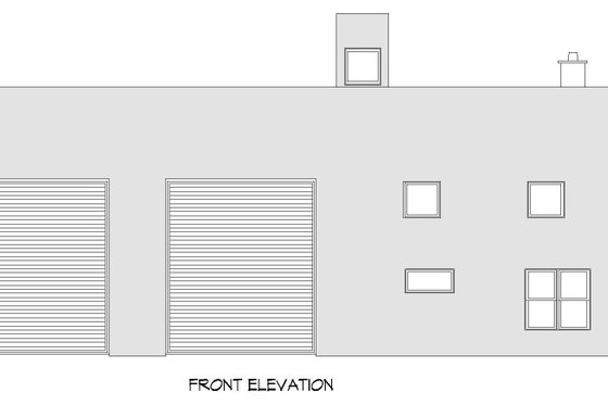 Exterior - Front Elevation 3 for Mediterranean House Plan #932-337 - 1 bed, 1 bath