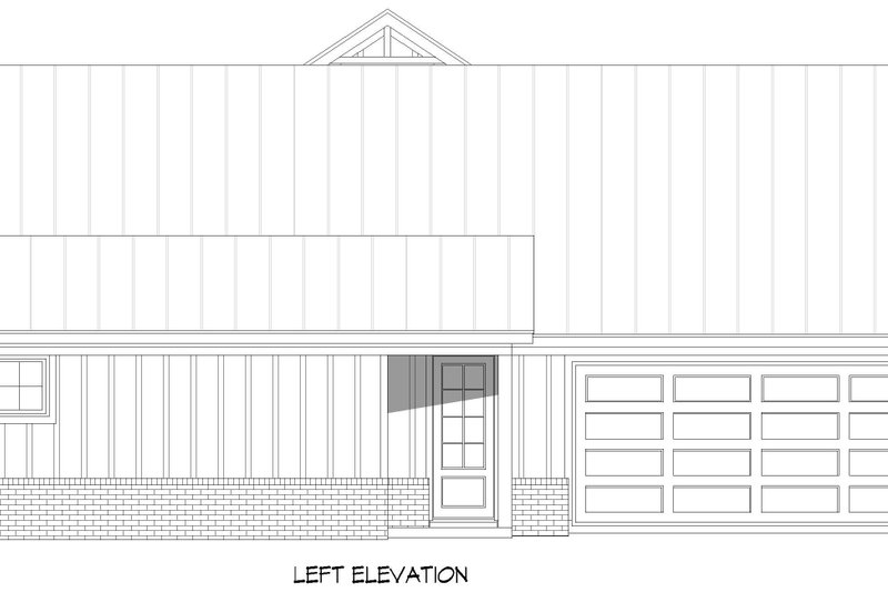 Dream House Plan - Exterior - Other Elevation 6 for Farmhouse House Plan #932-1169 - 3 bed, 2.5 bath