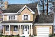 Traditional Style House Plan - 3 Beds 2.5 Baths 1614 Sq/Ft Plan #25-255 