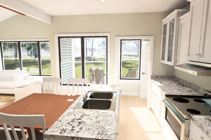 Home Plan - Interior - Kitchen 4 for Modern House Plan #513-2484 - 3 bed, 3 bath