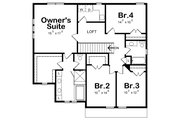 Craftsman Style House Plan - 4 Beds 3.5 Baths 2314 Sq/Ft Plan #20-2345 