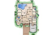 Beach Style House Plan - 3 Beds 3.5 Baths 4795 Sq/Ft Plan #27-518 