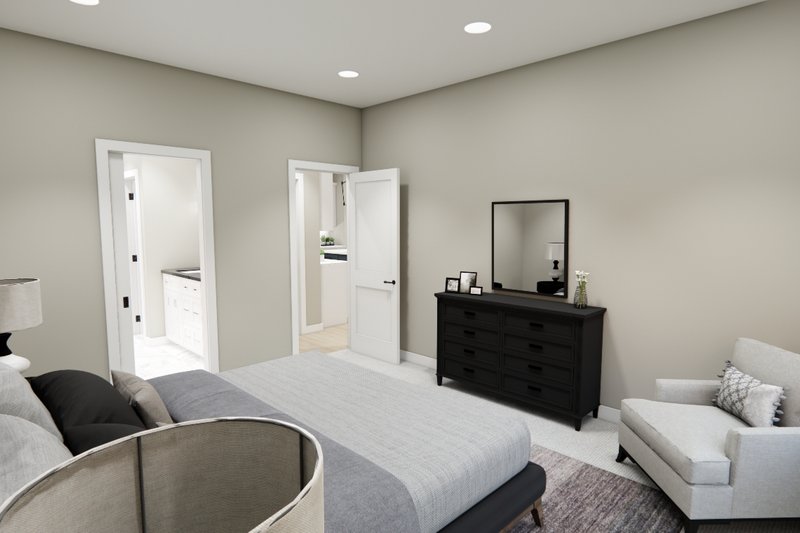 Home Plan - Interior - Master Bedroom 1 for Traditional House Plan #51-1415 - 4 bed, 3.5 bath