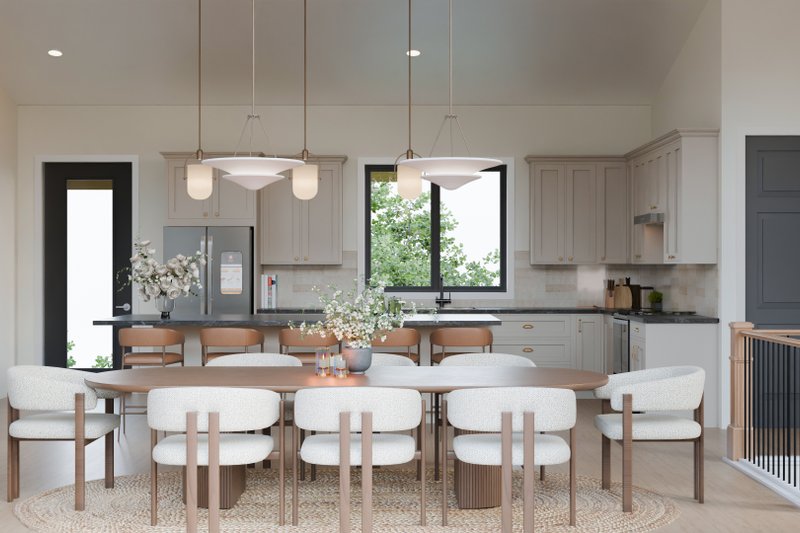 Home Plan - Interior - Dining Room 1 for Country House Plan #1089-70 - 3 bed, 2.5 bath