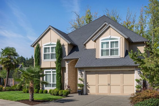 Exterior - Front Elevation 3 for Craftsman House Plan #48-173 - 4 bed, 3.5 bath