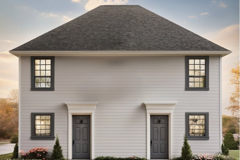 Dream House Plan - Exterior - Rear Elevation for Country House Plan #21-508 - 2 bed, 1.5 bath