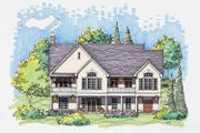 Country Style House Plan - 3 Beds 2.5 Baths 2665 Sq/Ft Plan #929-569 