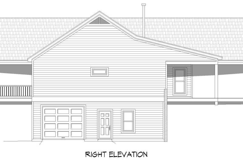 House Plan Design - Exterior - Other Elevation 1 for Traditional House Plan #932-741 - 3 bed, 2 bath