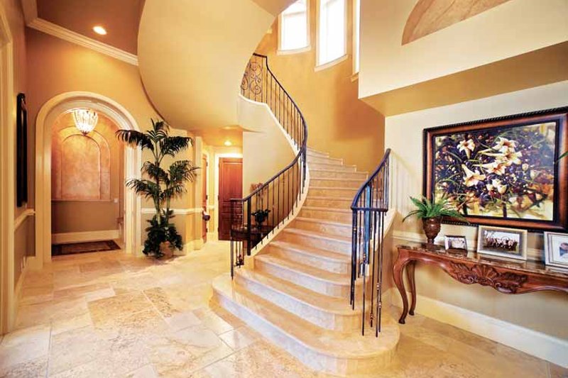 Home Plan - Interior - Entry 2 for Mediterranean House Plan #1017-14 - 5 bed, 5.5 bath