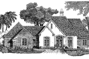 House Plan Design - Country Exterior - Front Elevation Plan #301-120