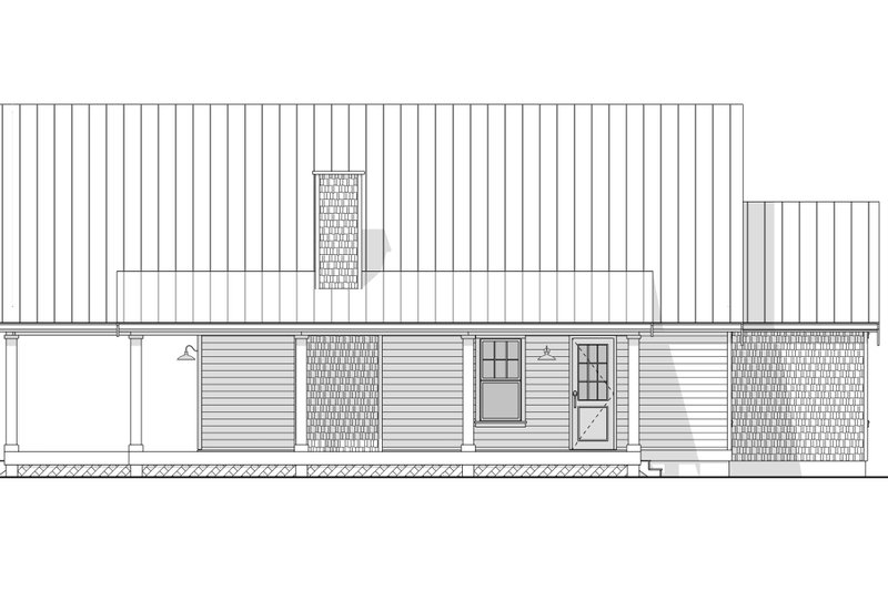 Home Plan - Exterior - Other Elevation for Cottage House Plan #1114-41 - 3 bed, 2 bath