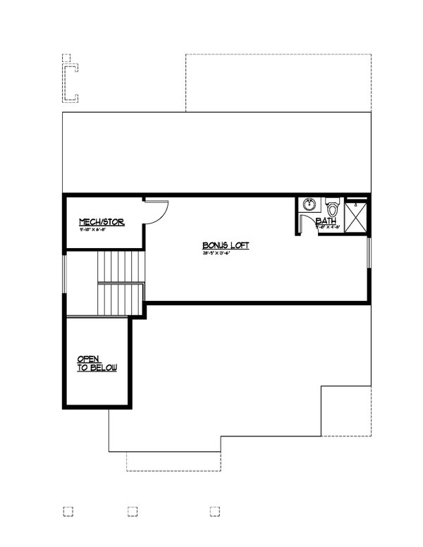 Farmhouse Floor Plan - Other Floor Plan #569-58