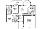 Craftsman Style House Plan - 2 Beds 2 Baths 1756 Sq/Ft Plan #18-4503 
