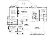 Traditional Style House Plan - 4 Beds 3.5 Baths 2869 Sq/Ft Plan #929-329 