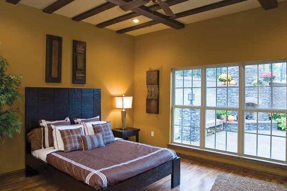 Interior - Master Bedroom for Traditional House Plan #17-2779 - 4 bed, 2.5 bath