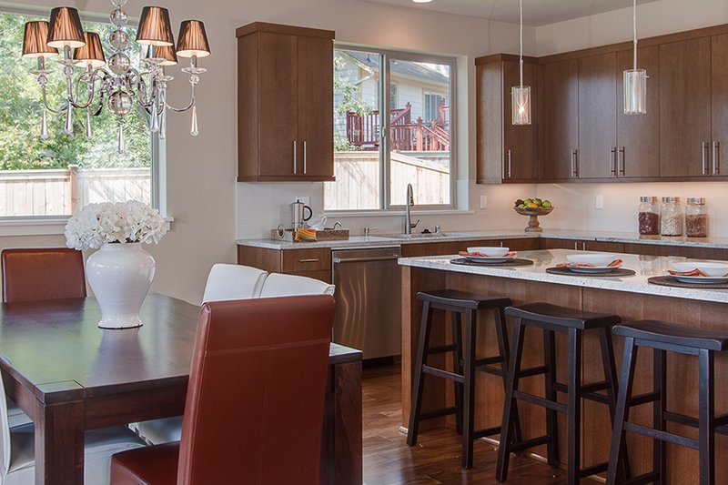 Architectural House Design - Interior - Kitchen 1 for Contemporary House Plan #132-564 - 4 bed, 3 bath