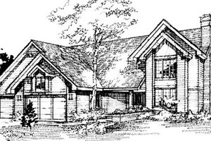 Traditional Exterior - Front Elevation Plan #320-361