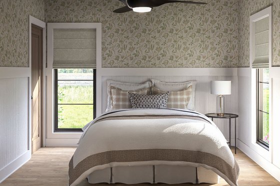 Interior - Bedroom for Modern House Plan #455-366 - 1 bed, 1 bath