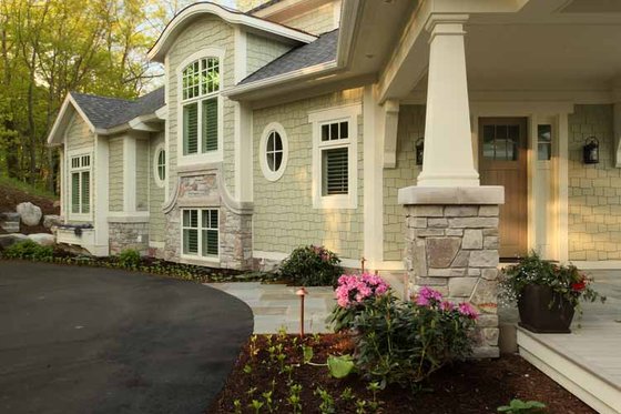 Exterior - Front Elevation 3 for Craftsman House Plan #928-175 - 4 bed, 3.5 bath