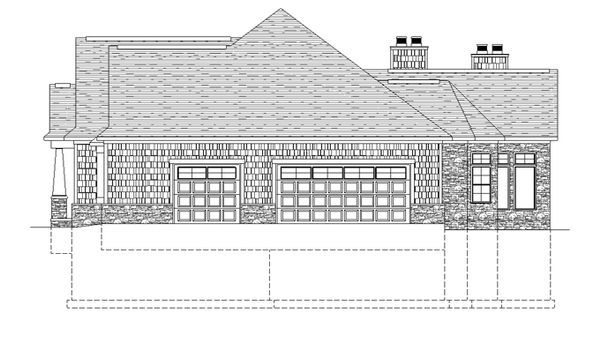Architectural House Design - Craftsman Floor Plan - Other Floor Plan #1057-1