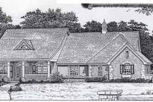 Colonial Exterior - Front Elevation Plan #310-806