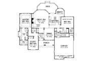 Craftsman Style House Plan - 3 Beds 2.5 Baths 1966 Sq/Ft Plan #929-328 