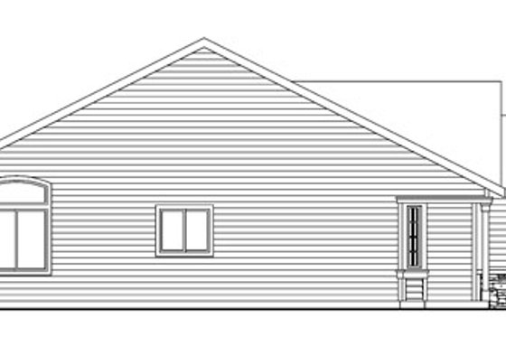 Exterior - Other Elevation for Traditional House Plan #124-738 - 3 bed, 2 bath