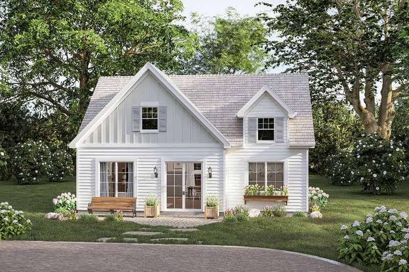 Home Plan - Exterior - Other Elevation for Traditional House Plan #455-801 - 1 bed, 1 bath