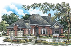 Traditional Exterior - Front Elevation Plan #929-744