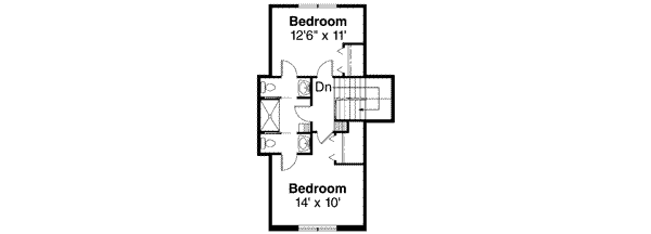 House Design - European Floor Plan - Upper Floor Plan #124-363