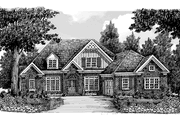 Traditional Style House Plan - 4 Beds 3.5 Baths 2700 Sq/Ft Plan #927-324 