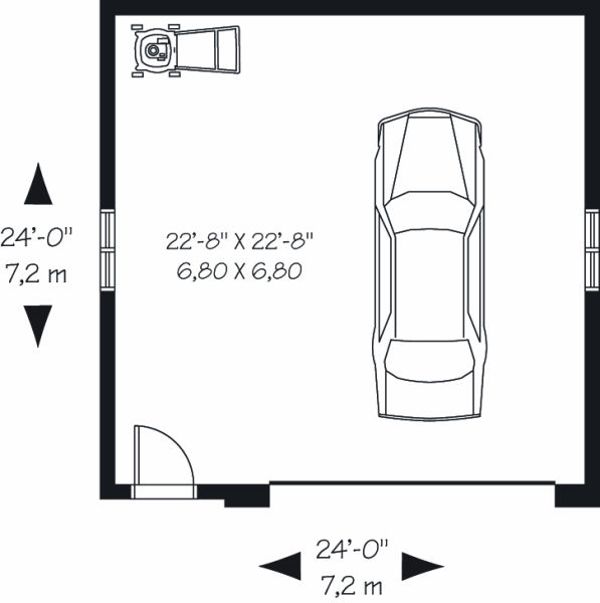 Architectural House Design - Floor Plan - Main Floor Plan #23-770
