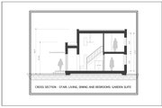 Modern Style House Plan - 2 Beds 1 Baths 686 Sq/Ft Plan #905-10 
