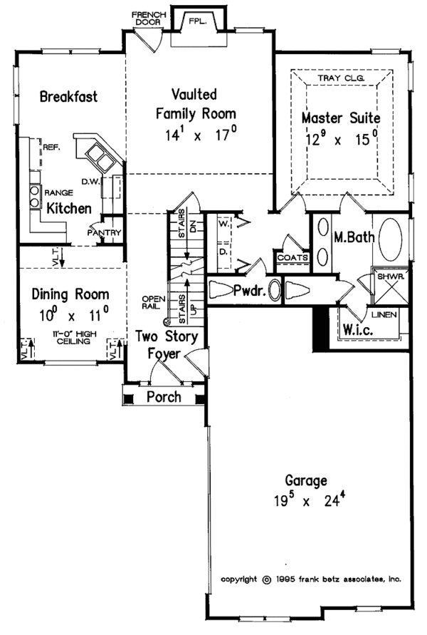 Home Plan - Mediterranean Floor Plan - Main Floor Plan #927-192