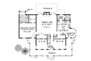 Colonial Style House Plan - 5 Beds 2.5 Baths 2653 Sq/Ft Plan #3-269 