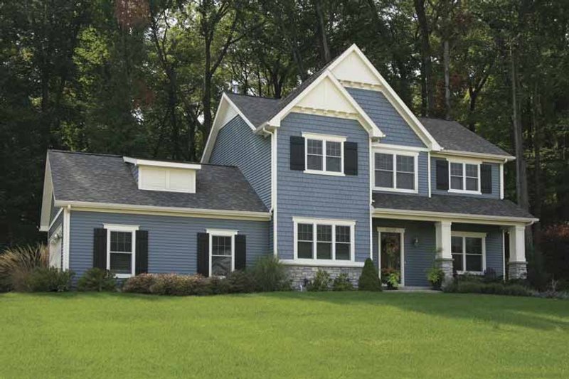 Home Plan - Country Exterior - Front Elevation Plan #928-127