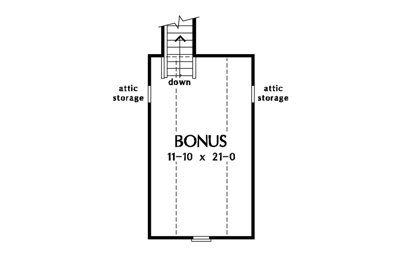 Home Plan - Floor Plan - Other Floor for Ranch House Plan #929-617 - 4 bed, 3 bath