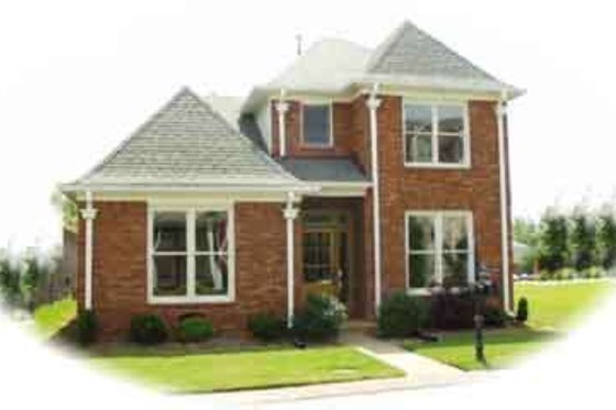 Exterior - Front Elevation for Colonial House Plan #81-534 - 3 bed, 2.5 bath