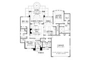 European Style House Plan - 3 Beds 2 Baths 1828 Sq/Ft Plan #929-28 