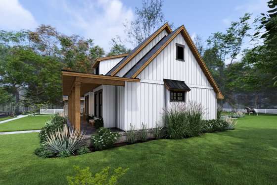 Exterior - Other Elevation 6 for Cottage House Plan #120-287 - 3 bed, 2.5 bath