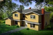 Traditional Style House Plan - 4 Beds 3 Baths 2529 Sq/Ft Plan #1-1475 