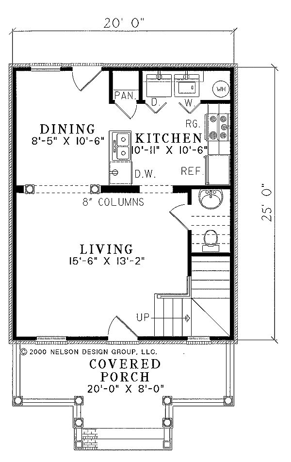 House Blueprint - Traditional Floor Plan - Main Floor Plan #17-2044